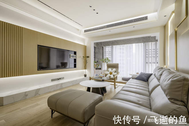 灯带|127㎡现代日式-家里有小孩的务必要看!