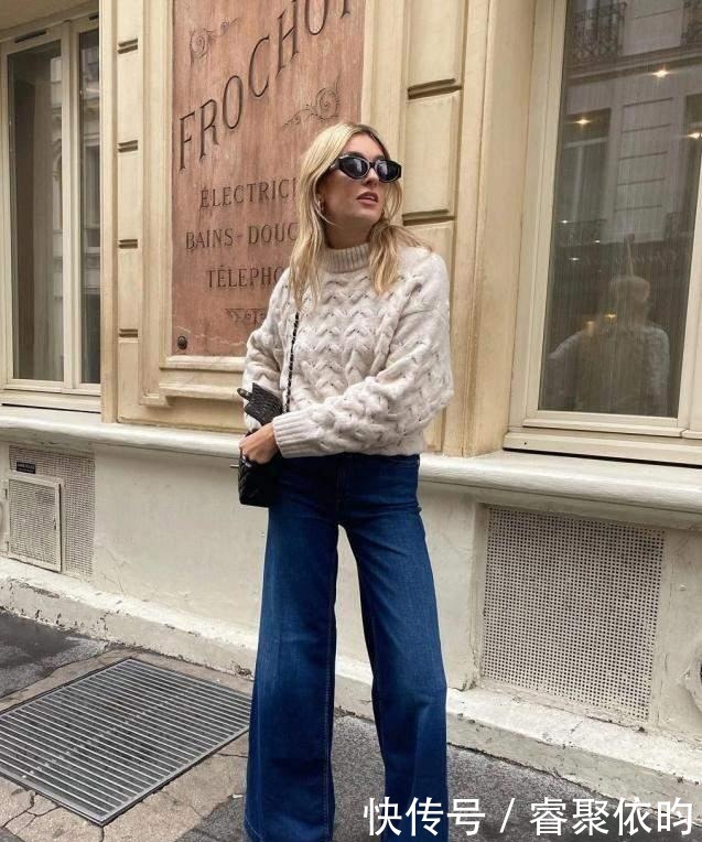 颜色|秋冬不论是搭裙子还是穿裤子,一定要牢记“上下法则”!很时髦