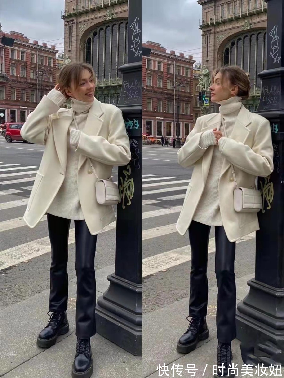 穿着 这才是真正的“法式穿搭”,简约又不失时尚感,满满的高级感