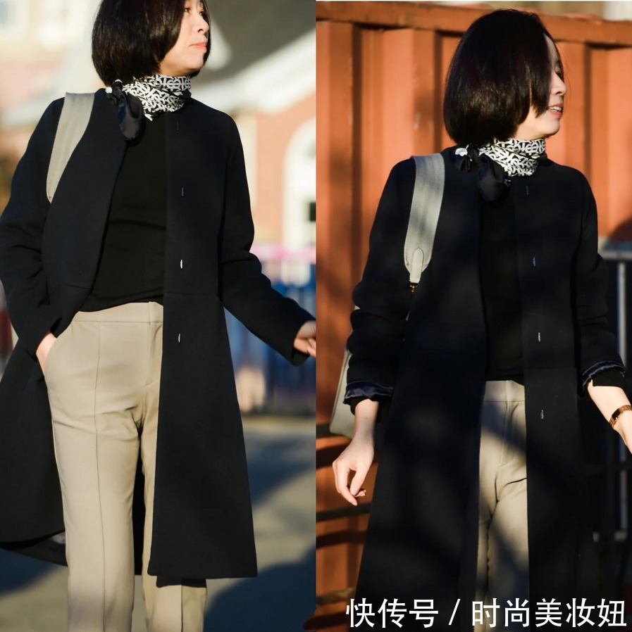 冬季 见过世面的50岁女人,冬季穿衣不做作,简约优雅才是关键