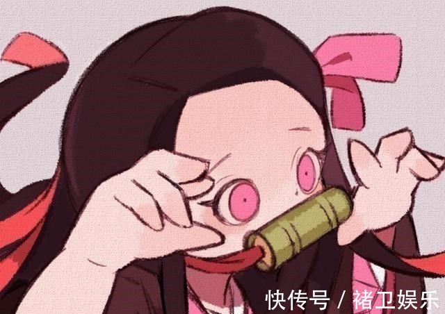 灶门|萌酷版《鬼灭之刃》,祢豆子可爱值拉满,蝴蝶忍的小表情亮了