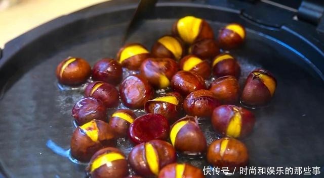 分钟|3分钟学会在家烤板栗,不用烤箱不用炒,个个开口,粉糯好吃