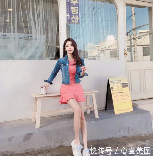 鱼尾裙|女神孙允珠高清时尚搭配：红莓松露初恋色彩靓丽鱼尾裙