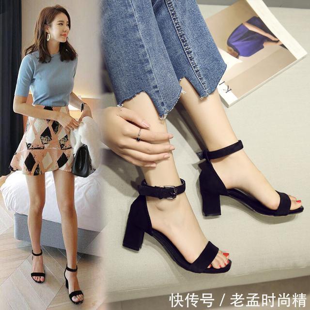 新款尖头包|别再傻傻穿高跟凉鞋了,现在大家都穿这种低跟鞋,今年特流行