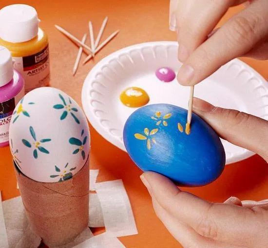 鸡蛋壳&蛋壳创意手工,大人小孩都可以学,只是简单画画,成品非常好看