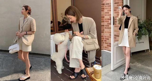 利落感|女生夏季奶茶色系日常搭配推荐，温柔色调让人心生亲近