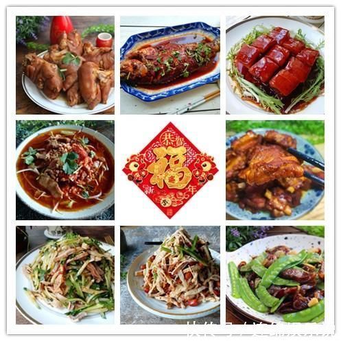3-4口人家的年夜饭菜单，8道下酒又下饭的家常菜，好吃实惠有年味