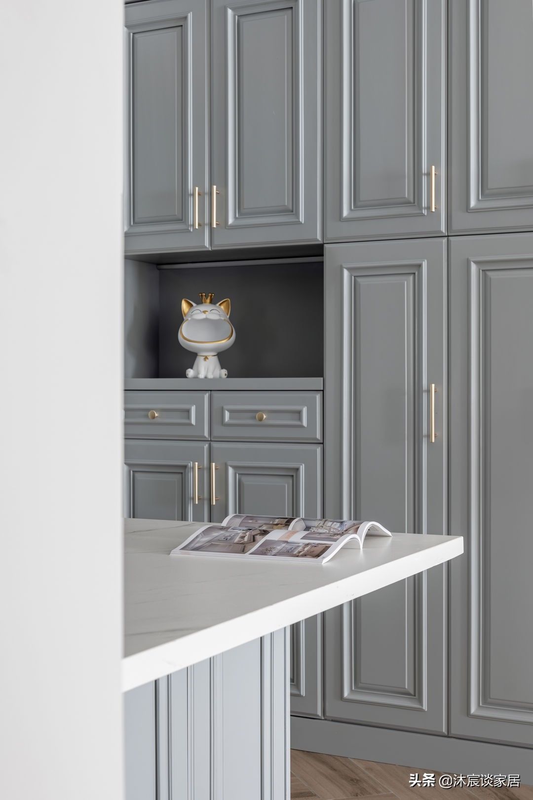 轻奢|她真的很明智,新家选择美式与轻奢结合,室内简洁优雅,太喜欢了