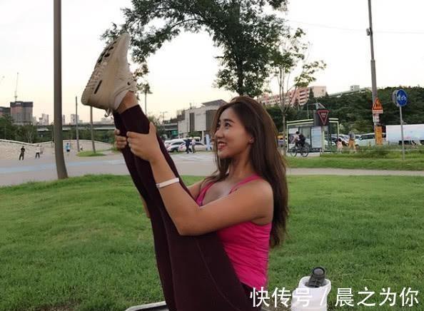 杰米|美韩混血健身美女,身材不输卡戴珊!好身材练习出来!照片很养眼