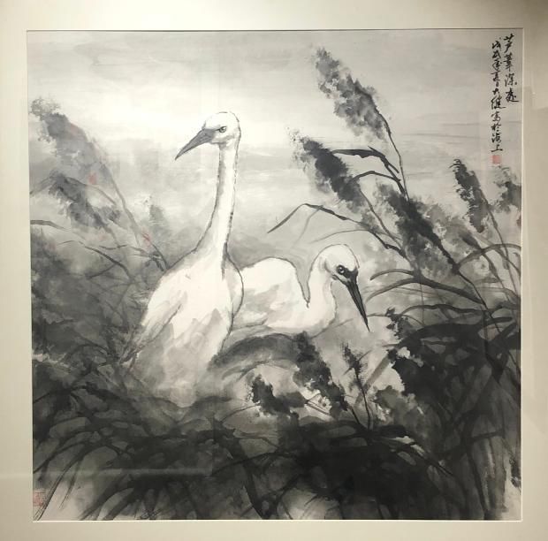 作品展$文化滁州▍长三角书画名家作品展在安徽画廊开展