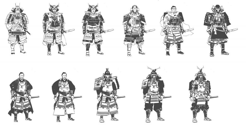 设计|《对马之魂》首席概念美术分享设计图和设计理念