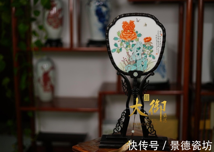 江西省#大御瓷器江月光——中国陶瓷艺术大师陆如关门弟子,当之无愧的古彩顶流!