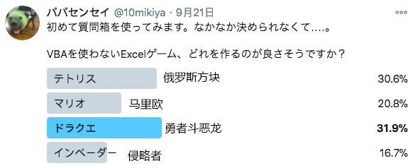 VBA|网友用 Excel 表格重现「勇者斗恶龙 3」游戏，还没使用 VBA