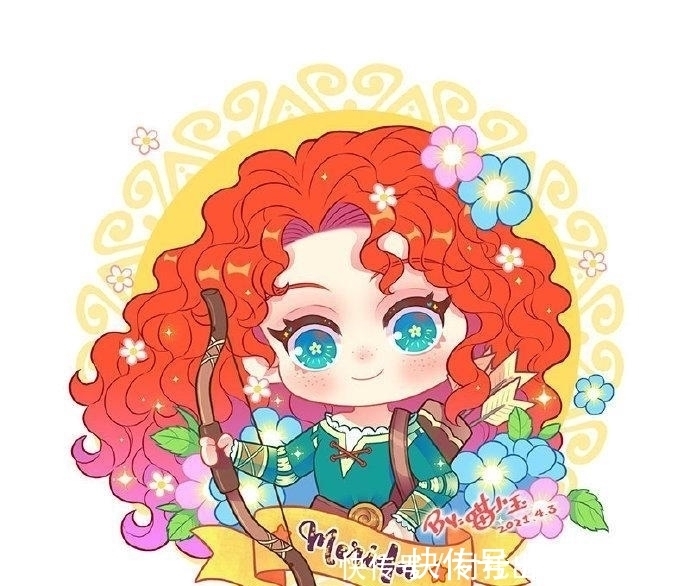 花木兰|可爱风的迪士尼公主,乐佩公主甜美动人,花木兰温柔优雅