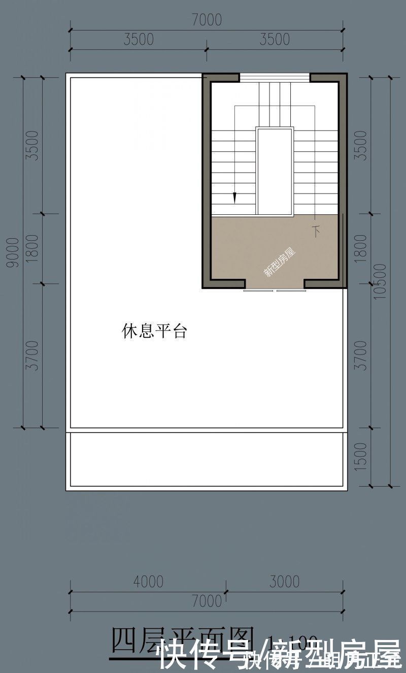 阳台|农村建房想要简约大气,推荐5套平屋顶图纸,总有一套适合你