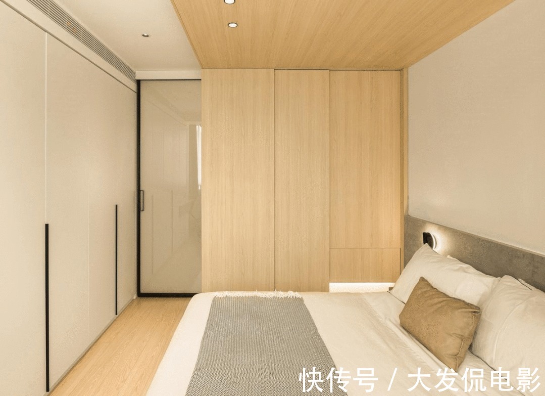 主卧|59㎡“一字户型”布局完美，四口之家住也不挤，值得学习！