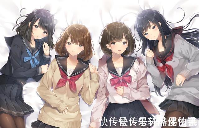 JK|动漫中的JK少女被完美还原,玉子依旧可爱,不过还是小埋更迷人