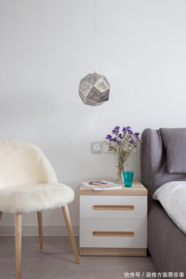 实拍|112平米的留白设计 会不会太单调?来个实拍看看!