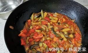 开胃茄子菜谱,西红柿炒茄子,简单美味营养,超级下饭