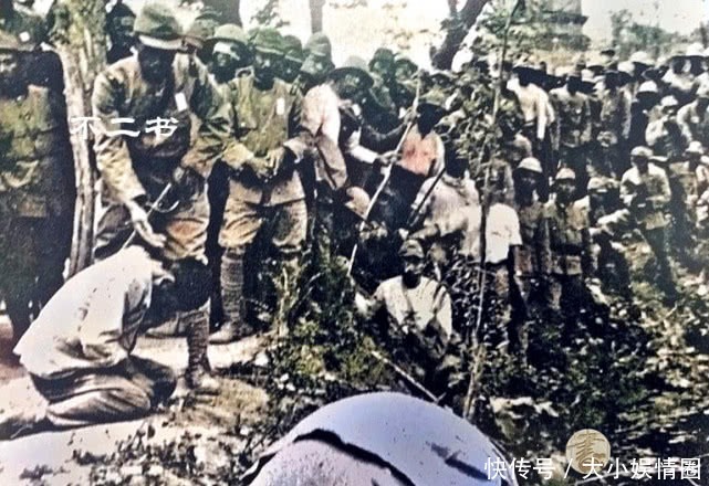 罪证|上色老照片：日军疯狂入侵的镜头，每一张都是不容狡辩的罪证