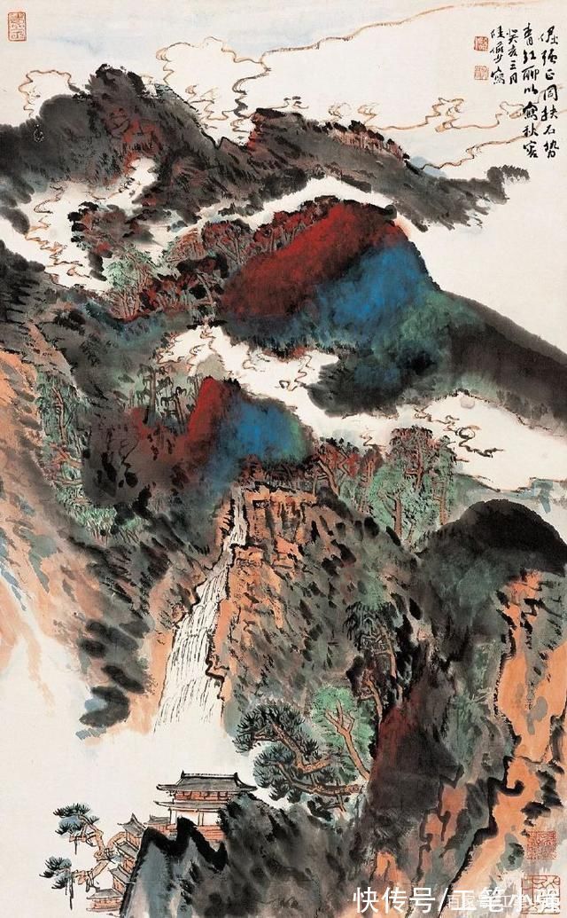 山水&使动者益动,静者益静。陆俨少山水作品欣赏