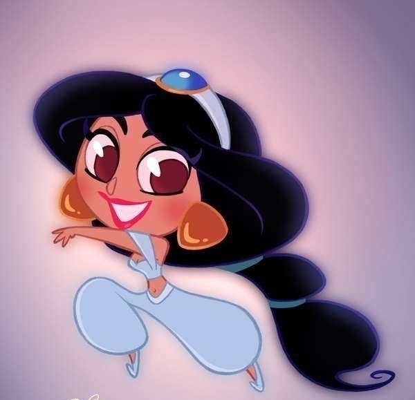 爱丽儿公主|迪士尼公主变成Q版小精灵,全员化身大眼萌,可爱值简直爆表