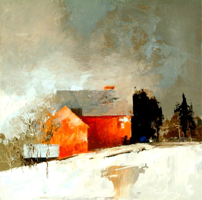 英伦风光@明快自然的英伦风光:画家保罗·斯通的绘画作品欣赏