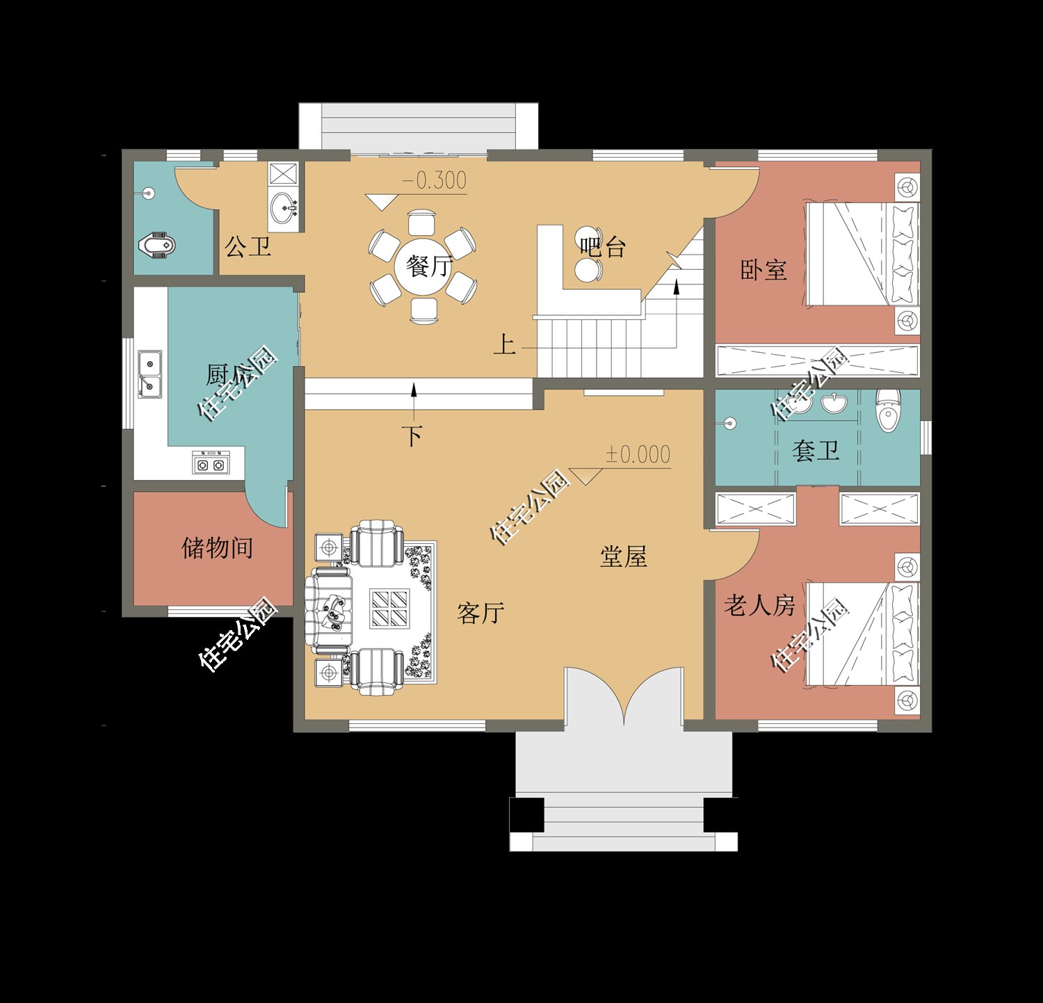建筑|农村盖房从这10套户型里选吧，每一套都漂亮的没话说，性价比超高