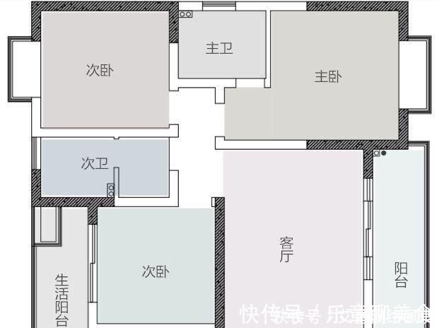 主妇|聪明主妇巧装95㎡小宅:阳台加了一面墙,却让家里处处有惊喜!