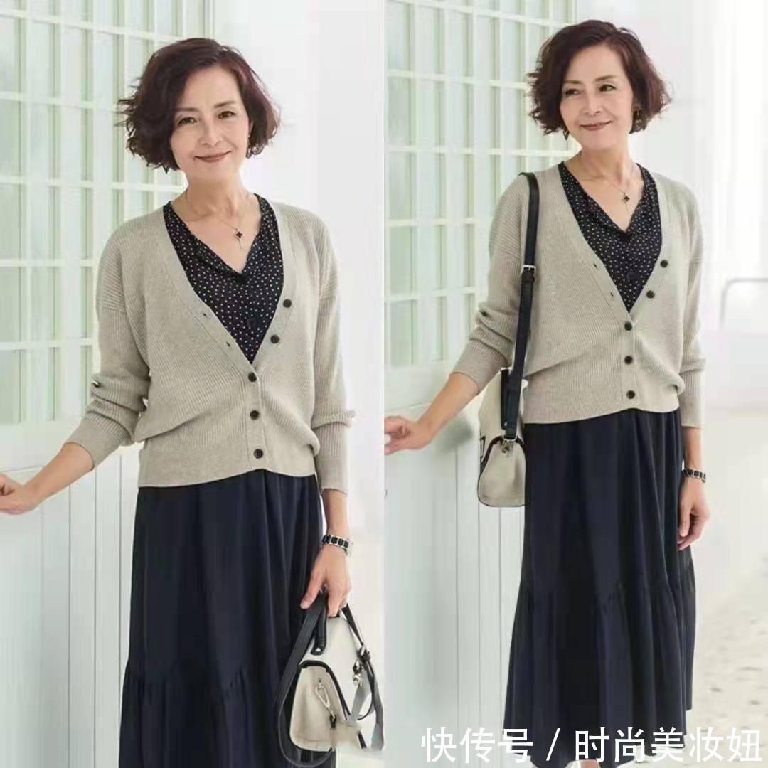 气质|这才是中年妈妈该有的穿搭,端庄优雅又高级,每套都很显气质