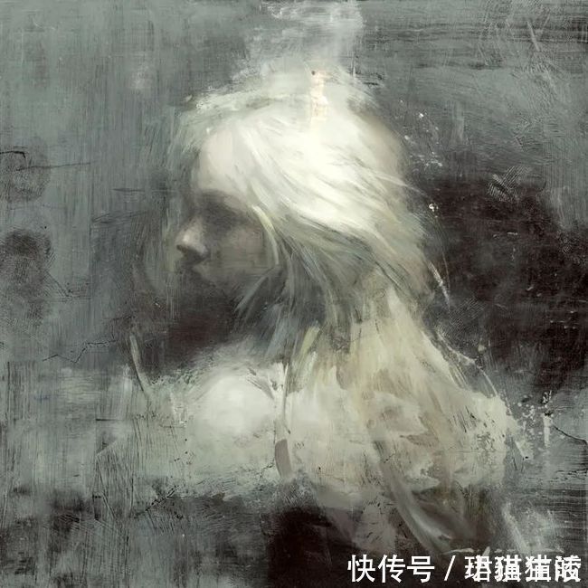 油画#艺术家杰里米·曼恩的油画,颜色既生动又大气!