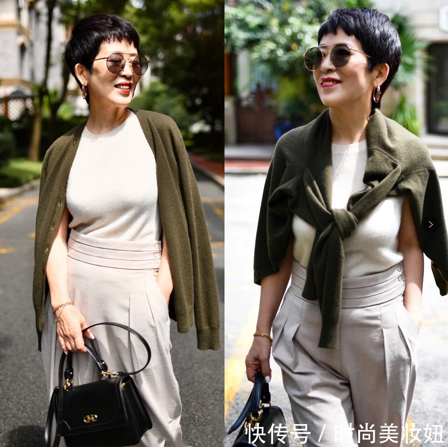 通身 50岁依然优雅大气,这些妈妈的搭配值得借鉴,照着穿就很美