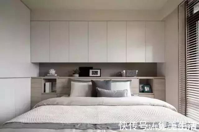 床尾|现在床头墙流行这样设计，连床头柜不用买了，实用不止一点点
