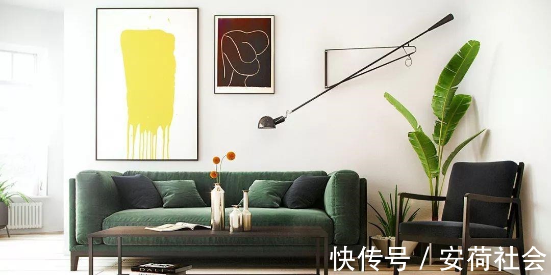 单人椅|46平米小户型公寓,通透明亮不拥挤,卧室用玻璃门隔断