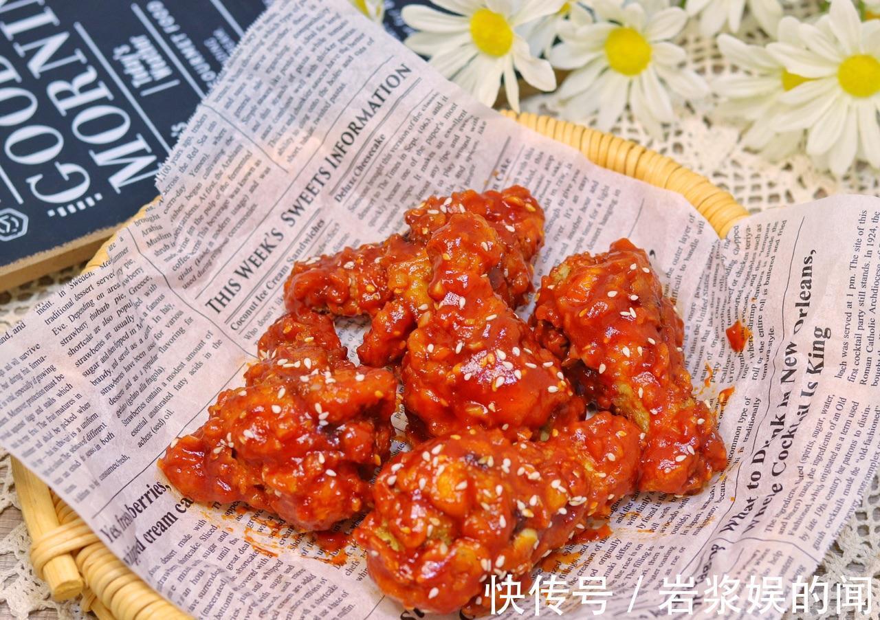 自制韩式炸鸡，干净卫生成本低，香辣酸爽，好吃到停不下来