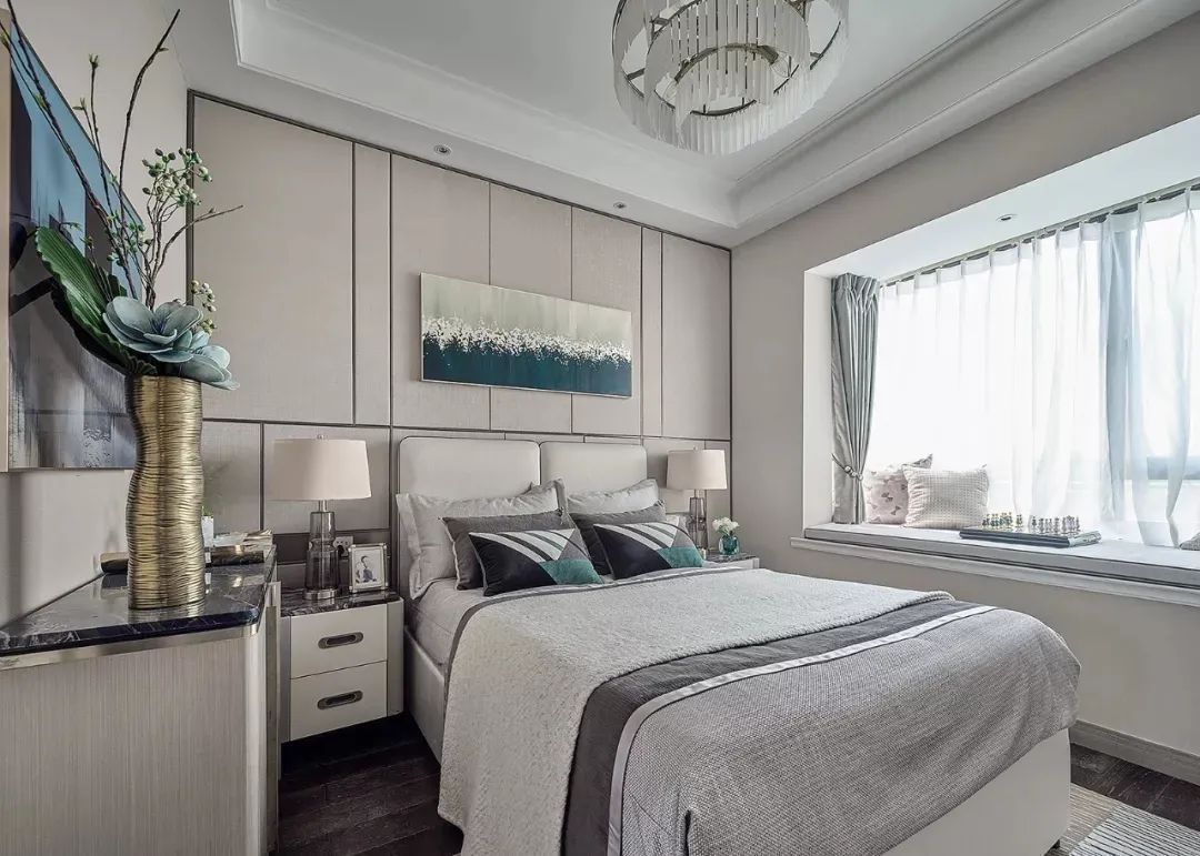 华丽|125㎡现代轻奢,羡慕有院子的房子,住起来太舒服了