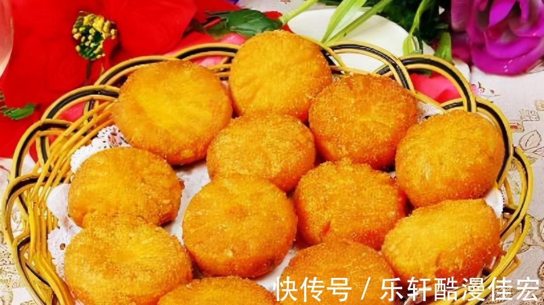 糯米粉|做南瓜饼时,只加糯米粉是不对的!多加这2样,南瓜饼又香又软糯