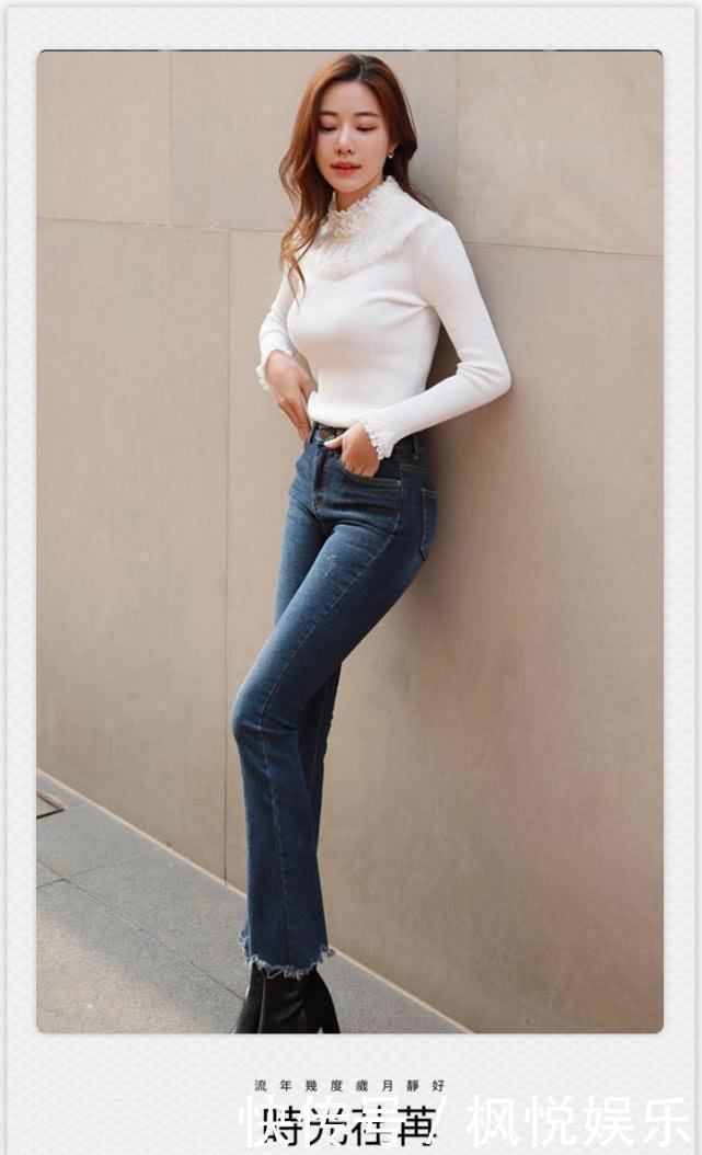 完美|牛仔裤随性自然大气,穿出时尚自然美,显得干练不失柔情