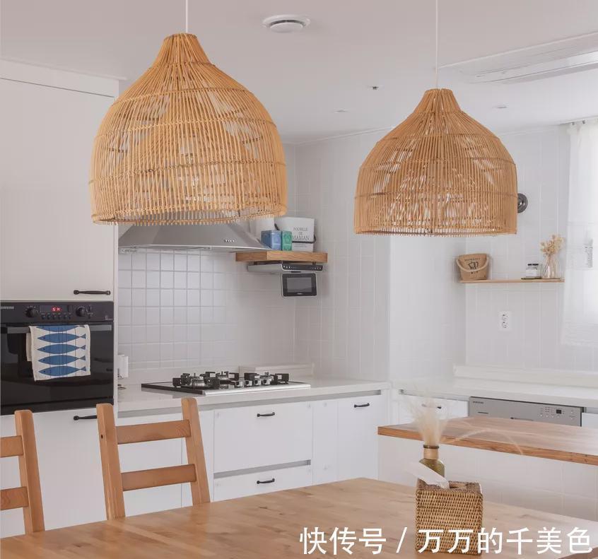 矮墙|典型的韩国年轻人的“网红婚房”设计,126㎡不是豪装,胜在耐看