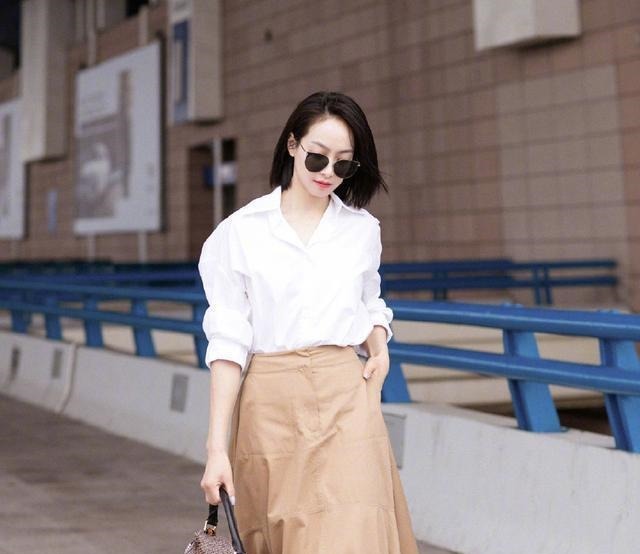 杨幂 白衬衫怎么穿出高级感!