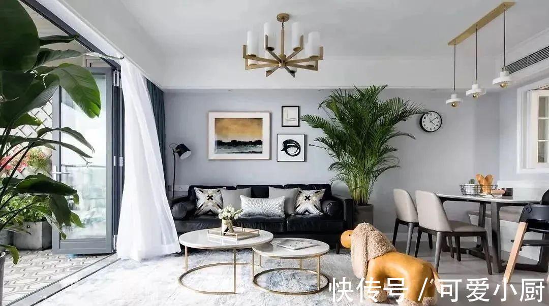惬意|130㎡三居室轻奢新房，完工效果格调满满！