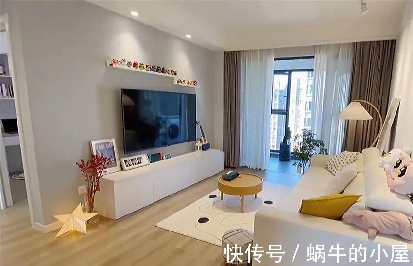 通顶柜|姑娘住进套内70㎡小家，空间虽小却温馨感满满，网友：爱了