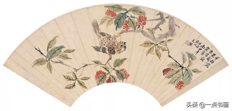 嘉树堂！清代海派 朱熊 花鸟作品欣赏