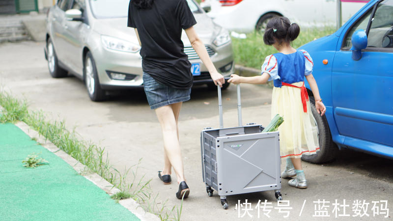 fixnow|Fixnow一体式折叠收纳拉杆箱,储物运货小能手