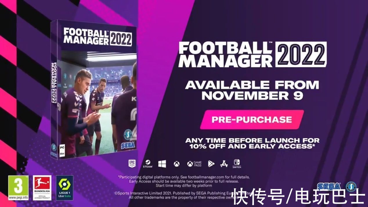steam|《足球经理2022》预告片 游戏将于11月9日发售