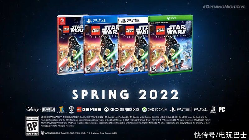 ps5|《乐高星球大战：天行者传奇》2022年春季发售