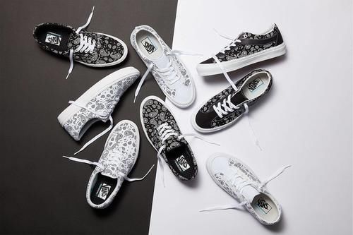 腰果花纹加持,Vans新配色发售!有点暗黑设计感