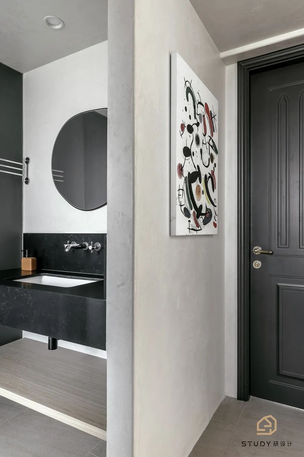 洗手盆|119㎡现代简约，别具一格的空间，温润舒适的生活体验