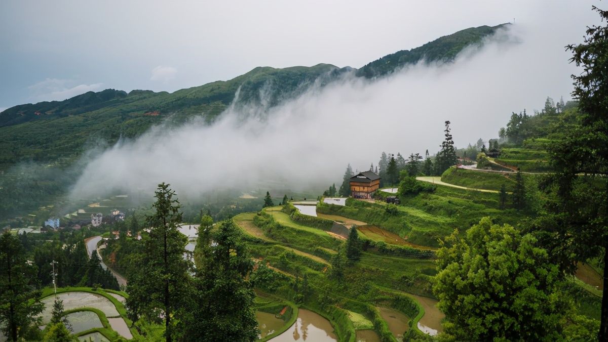  荔波|叶辛：荔波蒙纱雾