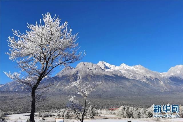 美若仙境 玉龙雪山迎来2021年第一场雪